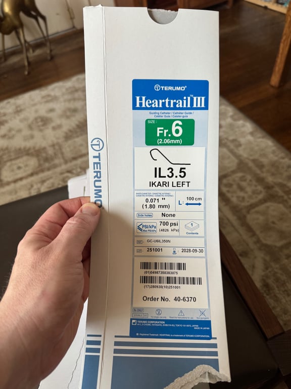 GC-U6IL350N - HEARTRAIL III Guiding Catheter