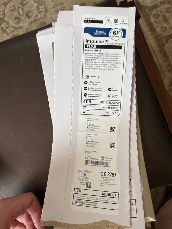 H74916599210 - Angiographic Catheter