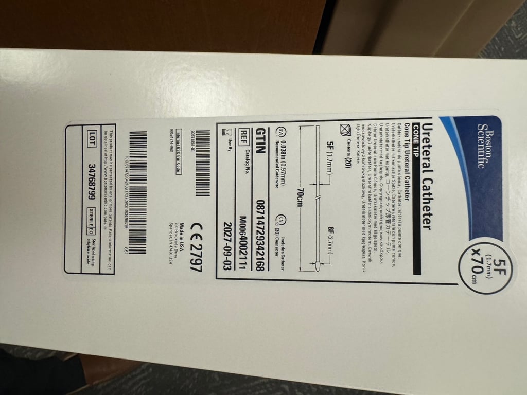 M0064002110 - Cone Tip Ureteral Catheter