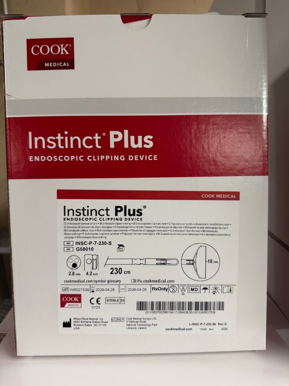 INSC-P-7-230-S - Instinct Plus Endoscopic Clipping Device