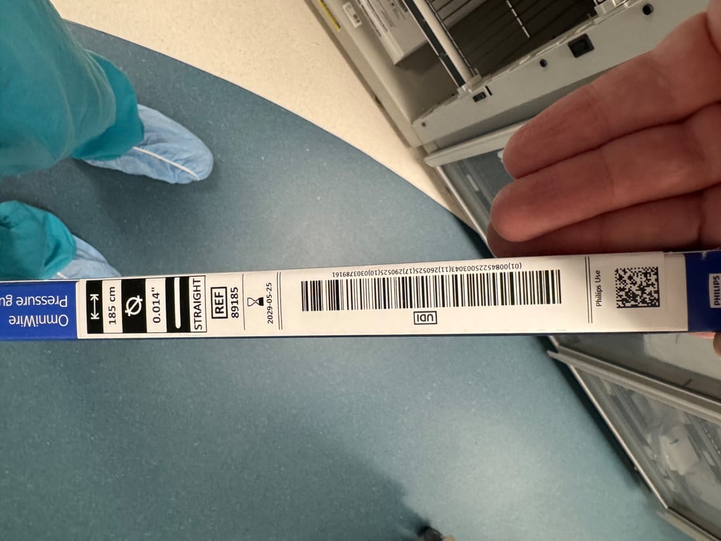 89185 - OmniWire Pressure guide wire