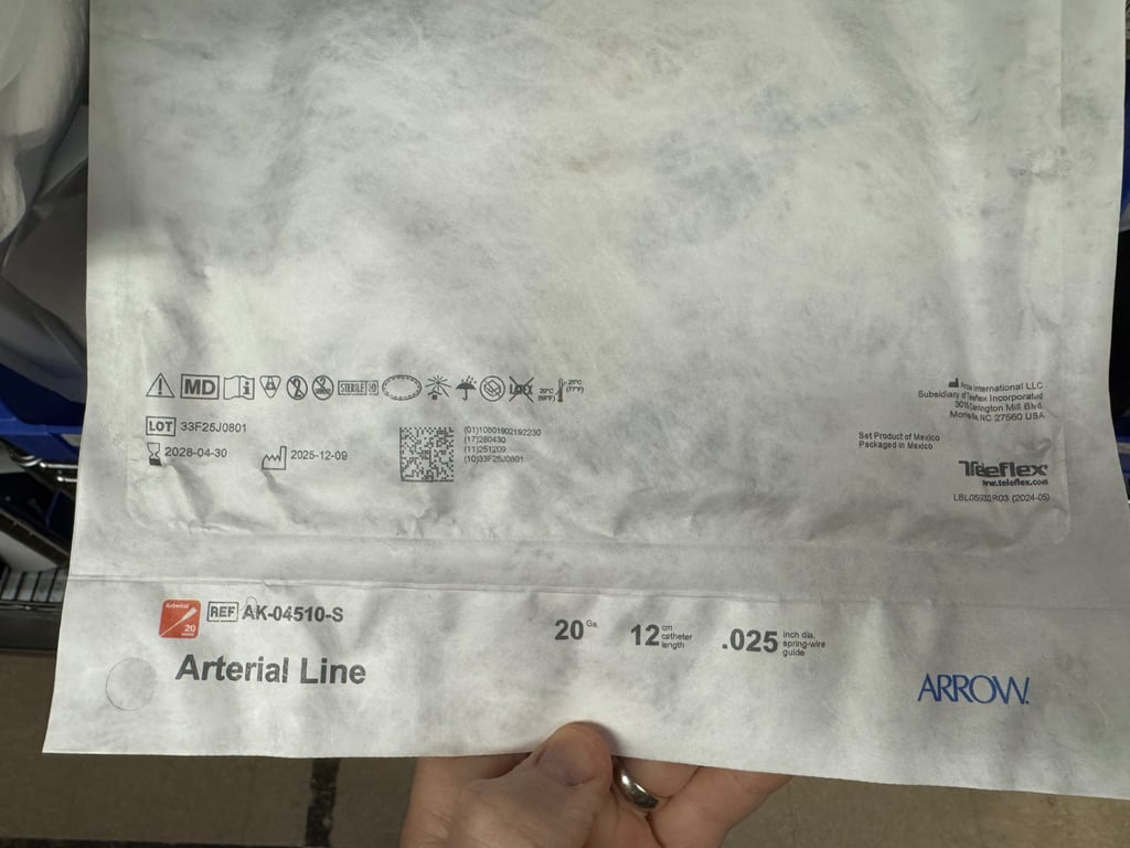 AK-04510-S - Arterial Line Spring-Wire Guide