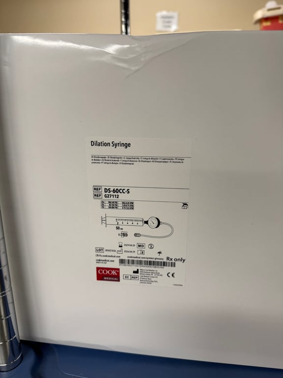 DS-60CC-S - Dilation Syringe
